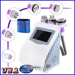 5IN1 Ultrasonic 40K Cavitation Machine Vacuum 3D Smart RF Body Contour Machine