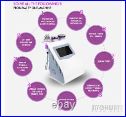 5IN1 Ultrasonic Body Cavitation Machine Vacuum RF Face Care Slimming Fat Loss US