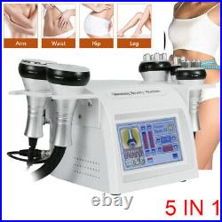 5IN1 Ultrasonic Cavitation Machine Vacuum Body Contour Slimming Machine Salon
