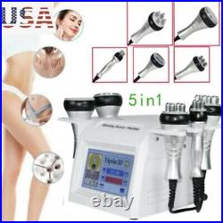 5IN1 Ultrasonic Cavitation Machine Vacuum Body Slimming Slimming Machine Salon