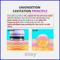 5IN1 Ultrasonic Cavitation Machine Vacuum RF Body Contour Skin Tighten Machine