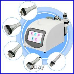 5In1 Ultrasonic Cavitation 40K Multipolar RF Vacuum Body Slimming Care Machine A