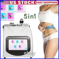 5In1 Ultrasonic Cavitation 40K Multipolar Vacuum Body Slimming Machine FDA