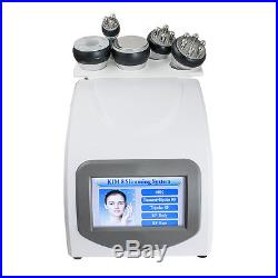 5-1 Ultrasonic 40K Cavitation Bipolar RF Fat Dissolve Machine Body Spa