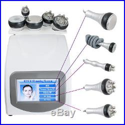 5-1 Ultrasonic 40K Cavitation Bipolar RF Fat Dissolve Machine Body Spa