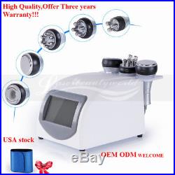 5-1 Ultrasonic Cavitation 40K Vacuum RF Multipolar Bipolar Body Slimming Machine