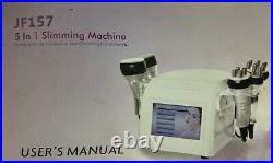 5-1 Ultrasonic Cavitation RF Face and Body Cellulite Tone Machine
