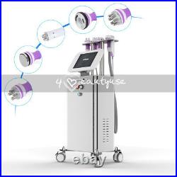 5-1 Ultrasonic Cavitation RF Slimming Machine Vacuum Body Shaping Powerful Stand