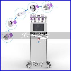 5-1 Ultrasonic Cavitation Radio Frequency Body Slimming Vacuum RF Stand Machine