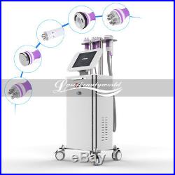 5-1 Ultrasonic Cavitation Radio Frequency Body Slimming Vacuum RF Stand Machine