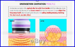 5-1 Ultrasonic Cavitation Radio Frequency RF Vacuum Liposuction Slimming Machine