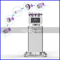 5-1 Ultrasonic Cavitation Radio Frequency Slimming Vacuum RF Slim Stand Machine