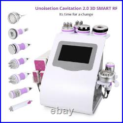 5/6/8/9 in1 Cavitation Unoisetion Vacuum Ultrasonic RF Laser Slimming Machine
