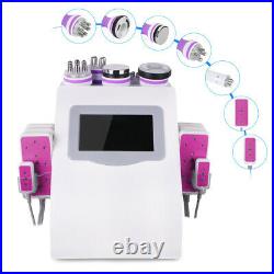 5/6/8/9 in1 Unoisetion Cavitation Vacuum Ultrasonic RF LED Laser Beauty Machine