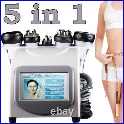 5/6/8/9 in 1 Ultrasonic 40K Cavitation Vacuum Cellulite Body Slimming Machine