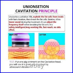 5 IN 1 Unoisetion Cavitation 40K Body Massage Skin Care Facial Beauty Machine US