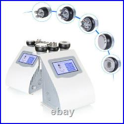5 IN 1 Vacuum Ultrasonic Cavitation Radio Frequency RF Body Slimming Machine SPA