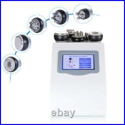 5 IN 1 Vacuum Ultrasonic Cavitation Radio Frequency RF Body Slimming Machine SPA