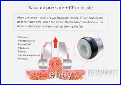 5 IN 1 Vacuum Ultrasonic Cavitation Radio Frequency RF Body Slimming Machine Spa