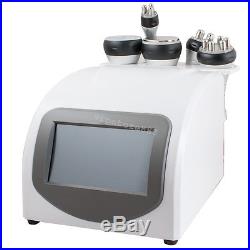 5 in 1 40KHz Ultrasonic Cavitation Multipolar RF Vacuum Facial Body Slim Machine
