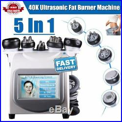 5 in 1 Ultrasonic Cavitation Radio Frequency Slim Machine Vacuum Body fat burner