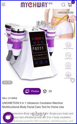 5 in 1 Ultrasonic cavitation bipolar Body Massage Face Lift Beauty Machine