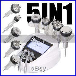 5in1 40K Ultrasonic Cavitation Radio Frequency Vacuum Body Slimming Machine SPA