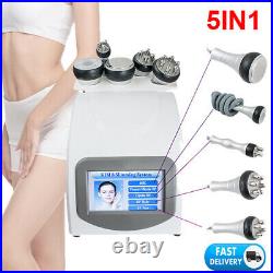 5in1 Cavitation Ultrasonic RF Vacuum Spa Cellulite Removal Body Slimming Machine
