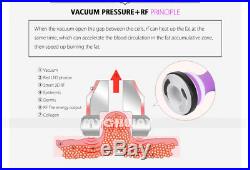 5in1 Radio Frequency RF Vacuum Cavitation Ultrasonic Celluite Slimming Machine
