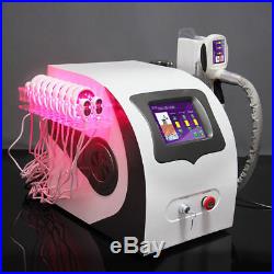 5in1 Slimming Toning Ultrasonic Fat Dissolve Cavitation Laser LED RF Machine Kit