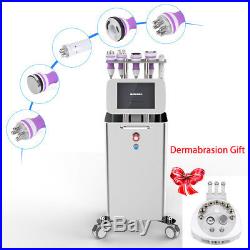 5in1 Ultrasonic 40K Cavitation RF Vacuum Body Shaping Machine Dermabrasion Gift