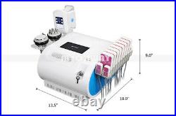 5in1 Ultrasonic Cavitation RF 5mW LED Pads Cold Freeze Slimming Machine Fat Loss