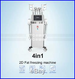 5in1 Ultrasonic Cavitation RF Fat Freezing Cooling Vacuum Body Shapping Machines