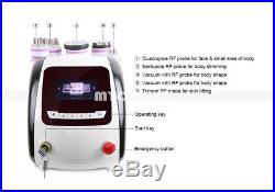 5in1 Ultrasonic Cavitation RF Radio Frequency Vacuum Body Slim Machine Beauty