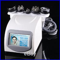 5in1 Ultrasonic Cavitation Radio Frequency Vacuum Massage Machine Fat Burner Spa