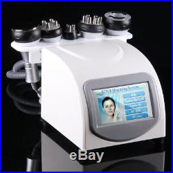 5in1 Ultrasonic Cavitation Radio Frequency Vacuum Massage Machine Fat Burner Spa