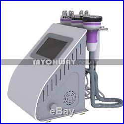 5in1 Ultrasonic Cavitation Radio Frequency Vacuum RF Slimming Skin Care Machine