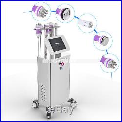 5in1 Ultrasonic Cavitation Ultrasound Vacuum RF Cellulite Removal Beauty Machine