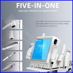 5in1 ultrasonic cavitation body slimming face lifting beauty equipment for salon