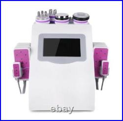 6IN1 Ultrasonic Cavitation Machine RF Vacuum Body Contour Slimming Machine