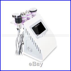 6IN1 Ultrasonic Cavitation RF Radio Frequency Vacuum Cold Body Slimming Machine