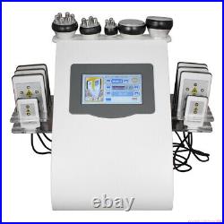 6In1 40K Ultrasonic Cavitation Vacuum Radio skin Frequency Lipo Slimming Machine