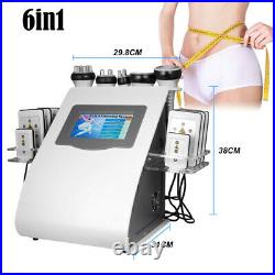 6In1 Ultrasonic Cavitation Vacuum 8 Pads Lipo Body Slimming Machine Carejoy
