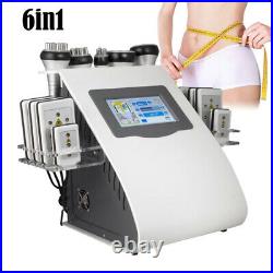 6In1 Ultrasonic Cavitation Vacuum 8 Pads Lipo Body Slimming Machine Carejoy
