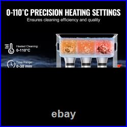 6L Ultrasonic Cleaner with Heater Timer & Basket, Tool