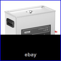 6L Ultrasonic Cleaner with Heater Timer & Basket, Tool