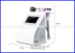 6-1 Bipolar RF Ultrasonic 40k Cavitation Vacuum Photon Body Slimming Machine Spa
