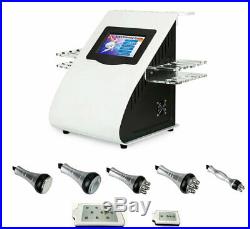 6-1 Ultrasonic Cavitation Radio Frequency Lipo laser Vacuum Body Shaping Machine