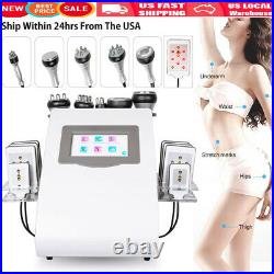 6-1 Ultrasonic Cavitation Radio Frequency Vacuum Body Slimming Skin Care Machine