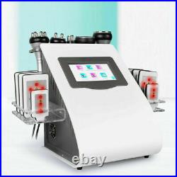 6-1 Ultrasonic Cavitation Radio Frequency Vacuum Body Slimming Skin Care Machine